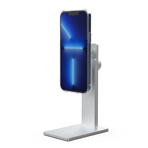JustMobile ST-520SI, Mobiltelefon / smartphone, Passiv hållare, Bord, Silver