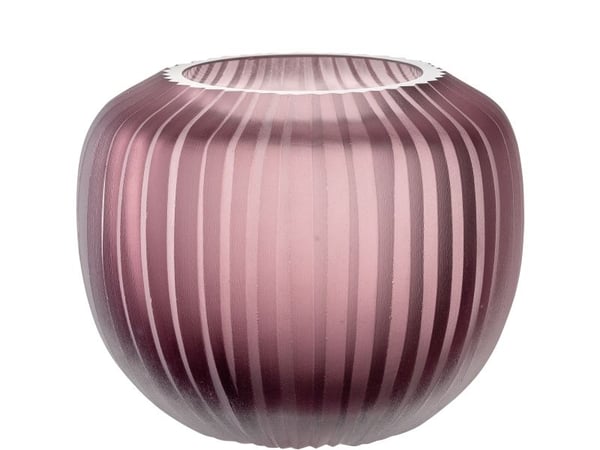 LEONARDO Bellagio, Rund vase, Glass, Bærsmak, Bord, Innendørs, 100 mm