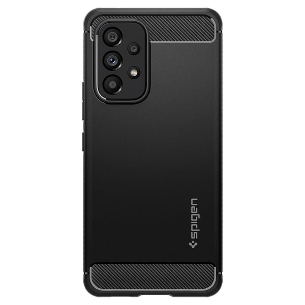 Spigen Rugged Armor Samsung A53 5G A536 musta/musta matta ACS04159