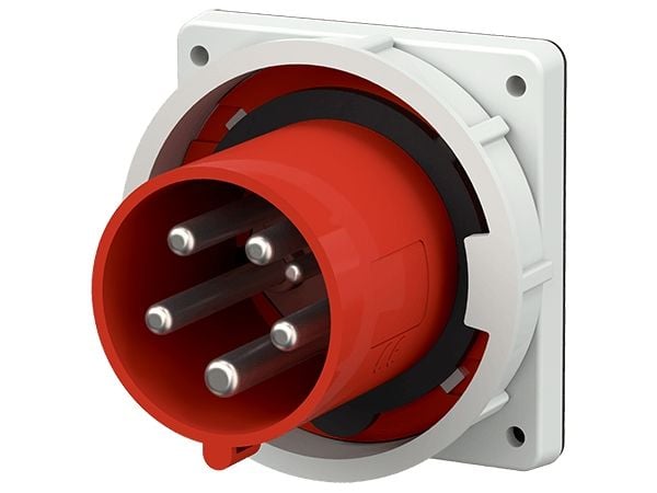CEE-laitteen liitin, 5-napainen, 125 A, 400 V, IP67