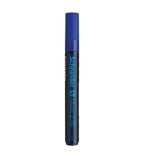 Schneider Schreibgeräte Maxx 270, Blå, Blå, 1 farger, Prosjektilspiss, Rund, 1 mm