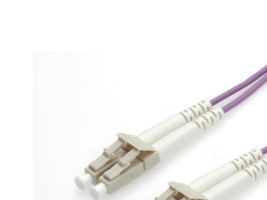 ROLINE FO Jumper Cable 50/125µm OM4, LC/LC, Low-Loss-Connector 1m, LC, LC