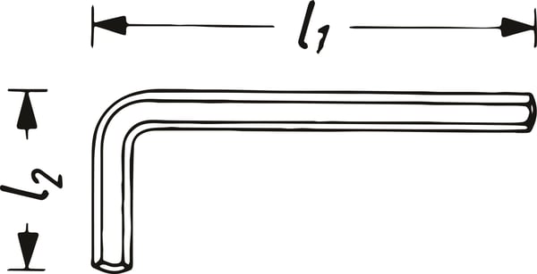 HAZET 2100-05, 1 stykker