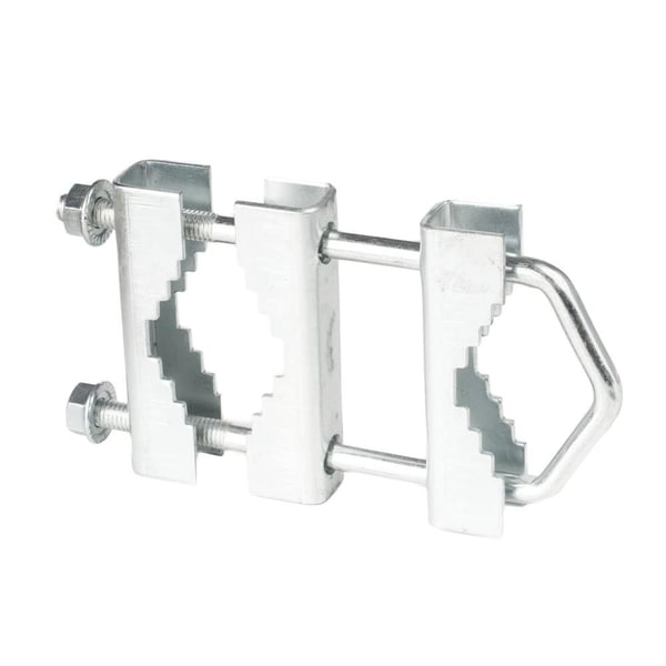 Extralink POLES COUPLER M8, Rustfritt stål, Brakett, 20 kg, Stål, Generelle formål, Sinkbelegg