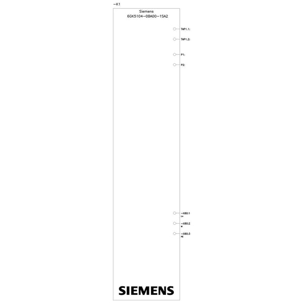 Siemens 6GK5104-0BA00-1SA2, IP20, 152 mm, 80 mm, 125 mm, 147 mm, 240 g