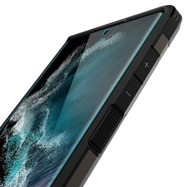 Spigen Neo Flex - Skärmskydd för mobiltelefon - självreparerande - film (paket om 2) - för Samsung Galaxy S22 Ultra