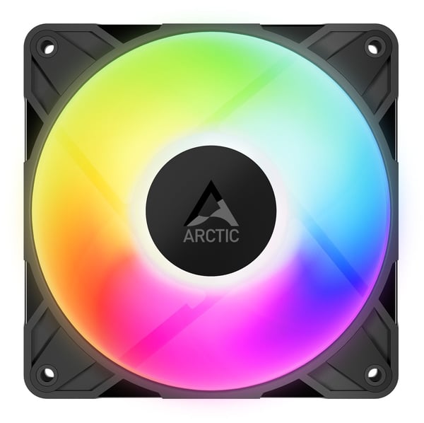 ARCTIC P12 Pro A-RGB - Kabinettvifte - 120 mm - svart (en pakke 3)