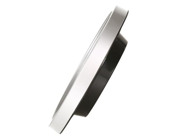 MAUL seinäkello/radio-ohjattava kello MAULrun, halkaisija: 250 mm, hopea automaattinen synkronointi, paristokäyttö, sis. 1x - 1 kpl (9052595)