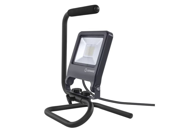 LEDVANCE 4058075213852, 30 W, 1,29 kg, IP65, tummanharmaa, tulvatyövalo