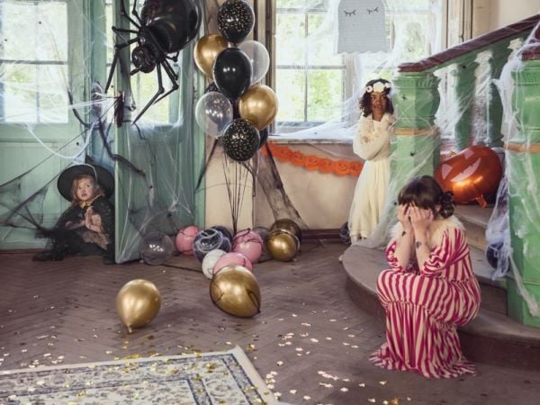 PartyDeco PH60-010, Koristelu, Musta, Yksivärinen, Halloween, Universaali, Ei sukupuolirajoitusta