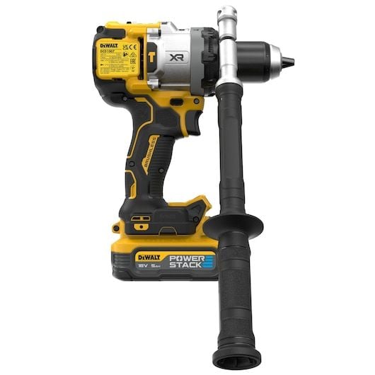 DEWALT DCD1007H2T-QW iskuporakone 18 V 169 Nm 3-vaihteinen, 2 akkua