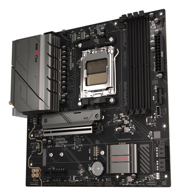 Sapphire PULSE B850M WIFI -emolevy, B850, AM5, micro-ATX, DDR5