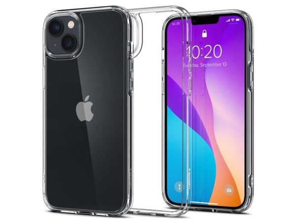 Spigen ACS04894, Suojus, Apple, iPhone 14 Plus, 17 cm (6.7"), Läpinäkyvä