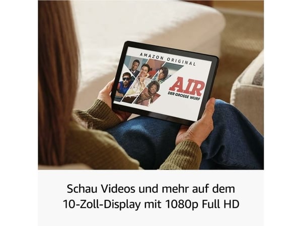 Amazon Fire HD 10 nettbrett 10.1" 32 GB, svart