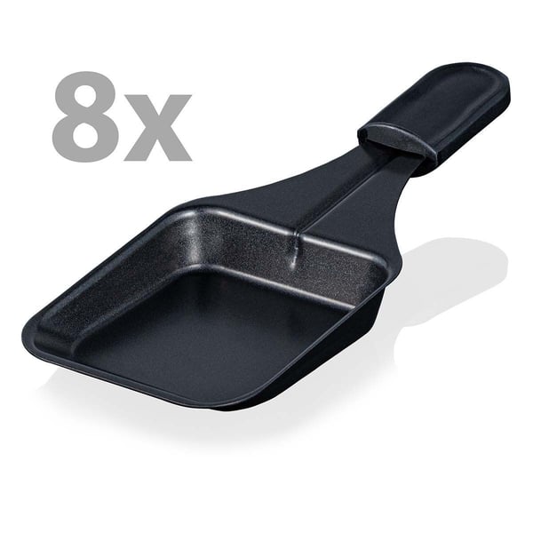 Cloer 6458, 8 henkilö(t), Alumiini, 1 alue(tta), Alumiini, musta, Suorakulmainen, Alumiini