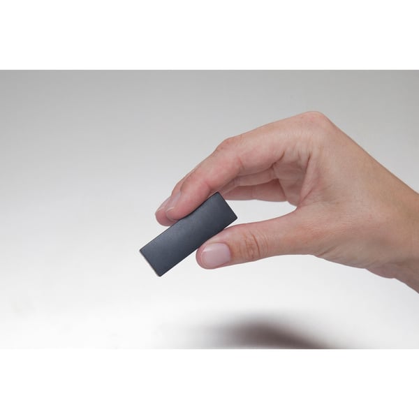 MAUL HEBEL kiinteä magneetti, tartuntavoima: 1,0 kg, musta Suorakulmainen magneetti: 54 x 19 mm, valmistettu murtumattomasta muovista (61650-90)