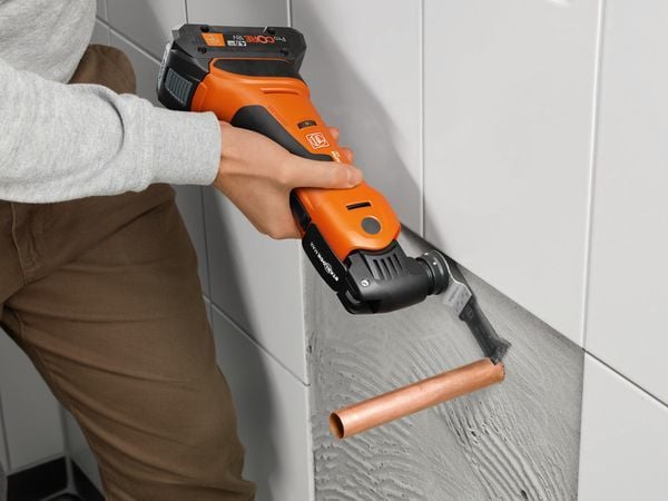 Fein MultiMaster Max AS AMM 700 - Oscillerende multiverktøy - trådløs - uten batteri, ingen lader - 18 V - SOLO