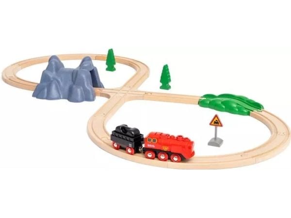 BRIO 36017 Set med ånglok*