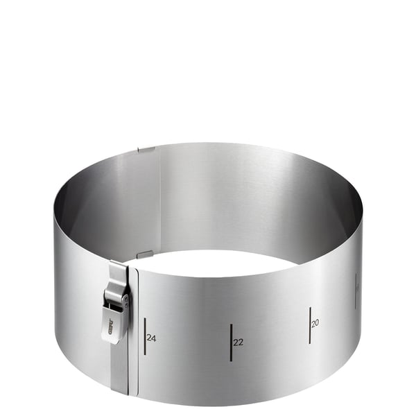 GEFU TONDO CLIP, Tårtring, Rund, Flat yta, 300 ° C, Rostfritt stål, Rostfritt stål