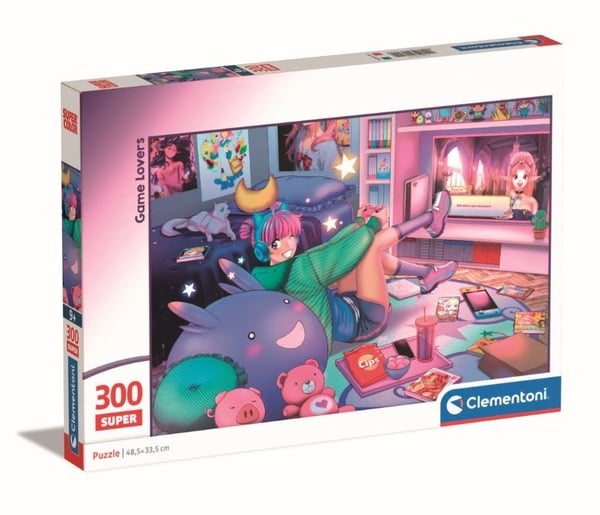 Clementoni Puslespil Game Lovers, 300 brikker
