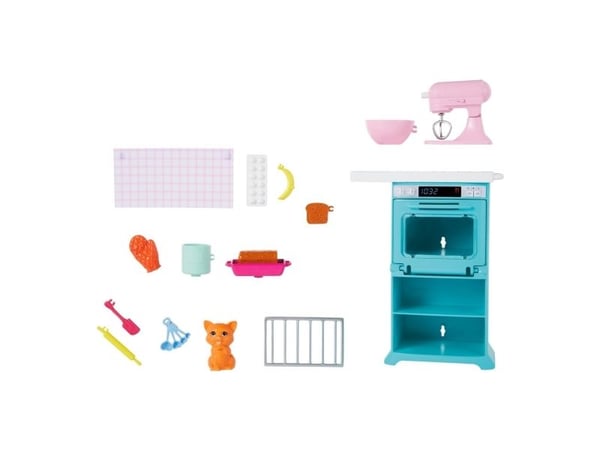 Barbie Doll with Indoor/outdoor set (2)