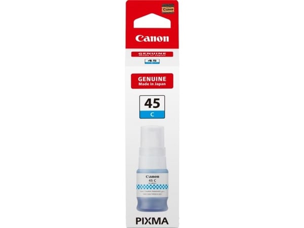 Canon GI-45C, Syaani, 40 ml, 1 kpl, 3000 sivua, Kertapakkaus