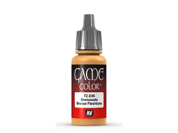 Vallejo 72.036, 17 ml, Brun, Hud, Matt, Flaska