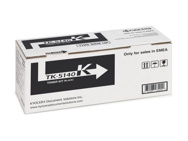 Kyocera TK 5140K - lajittele - alkuperäinen - tonerpatron - ECOSYS M6030cdn, M6030cdn/KL3, M6530cdn, M6530cdn/KL3, P6130cdn, P6130cdn/KL3, M6530cdn...