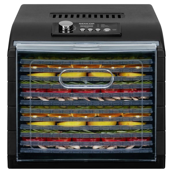 Sencor SFD 6600BK ruokakuivuri 500 W, musta