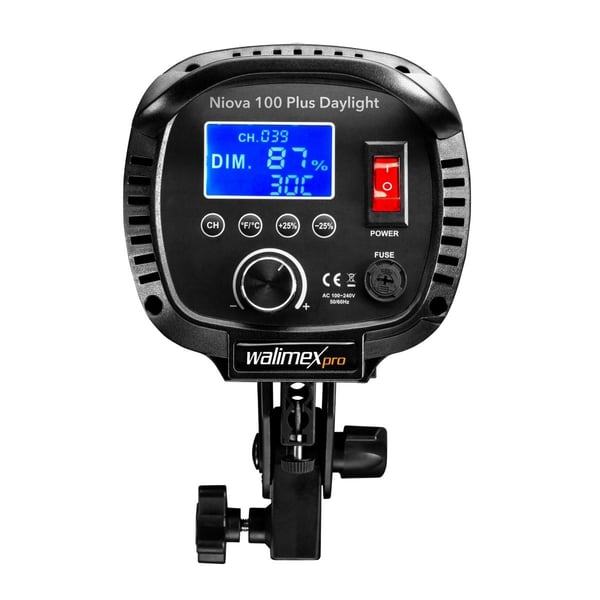 Walimex Niova, 100 W, 1 ampuller, LED, 50000 timer, Dagslys, 1 ampuller