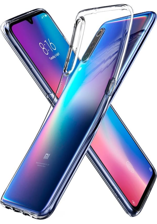 Spigen S35CS26087, Kotelokuori, Xiaomi, Mi 9, Läpinäkyvä