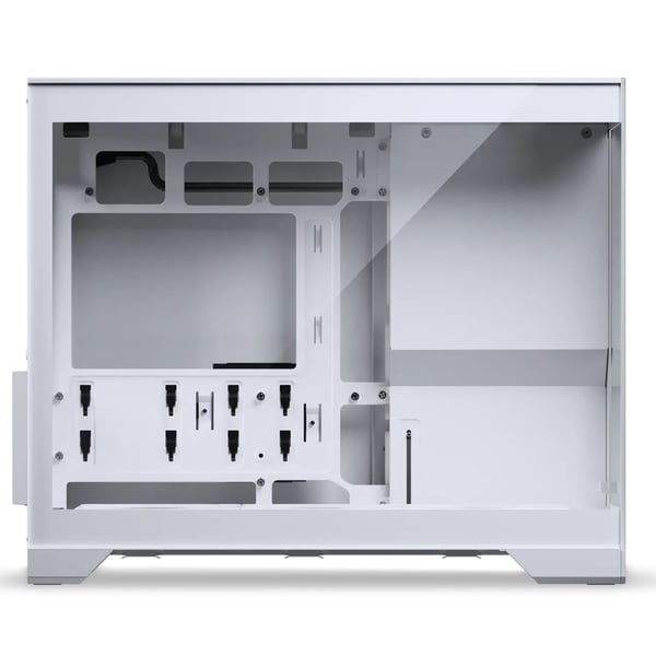 Phanteks XT V3 mATX-kabinett, herdet glass, 3x 120 mm-vifter, hvit