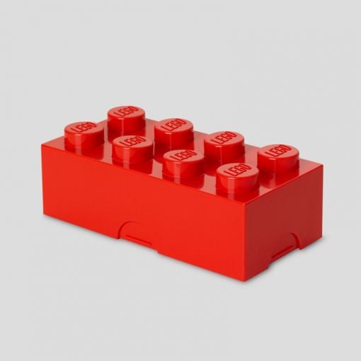 LEGO Lunch Box - Matförvaringsbehållare - kub - ljust röd