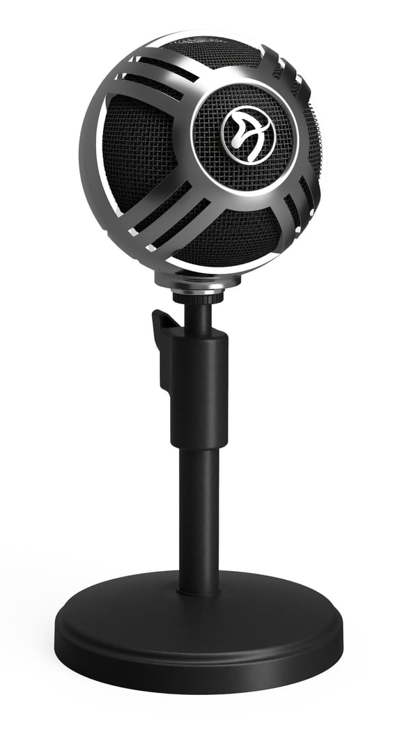 Arozzi Sfera , Pöytämikrofoni, 44 dB, 50 - 16000 Hz, 24 bittiä, 192 kHz, Kardioidi