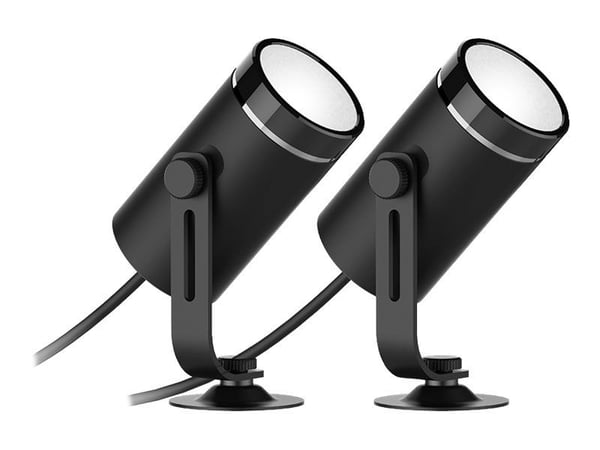 DELTACO SMART HOME - RGB/White Havelys - 6 W (pakke med 2 lamper + strømadapter)