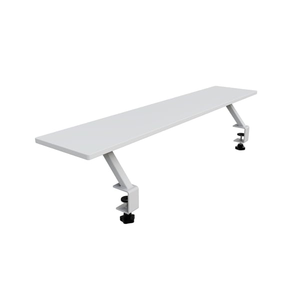 Arozzi Desk Riser - Large 111cm - White