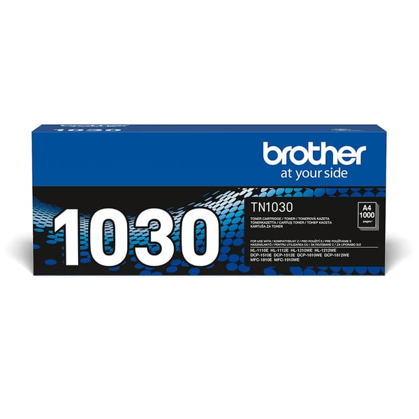 Brother TN-1030, 1000 sider, Svart, 1 stykker