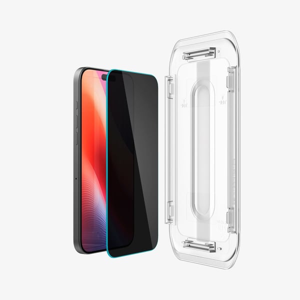 Spigen GLAS.tR EZ Fit - Skjermbeskyttelse for mobiltelefon - glass - for Apple iPhone 16 Pro Max