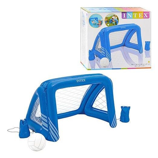 Intex Fun Goals Game, Basseng vannpolo spillsett, 6 år, Oppblåsbart, Blå