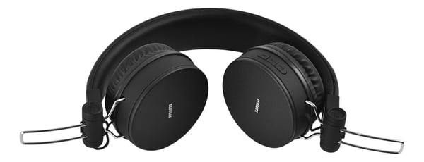 Streetz Vikbart on-ear BT headset, 3. 5 mm, svart, Kabel & Trådlös, Musik, 20 - 20000 hz, 176 g, Headset, Svart
