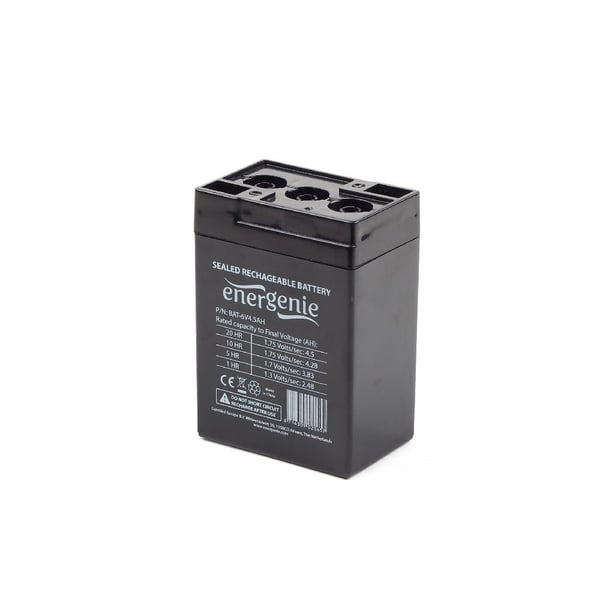 Gembird BAT-6V4.5AH - UPS-batteri - 1 x batteri - 4,5 Ah