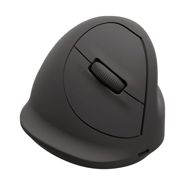 Fellowes 100143581, Oikeakätinen, Vaakasuuntainen muotoilu, Optinen, Bluetooth + USB Type-C, 2400 DPI, musta