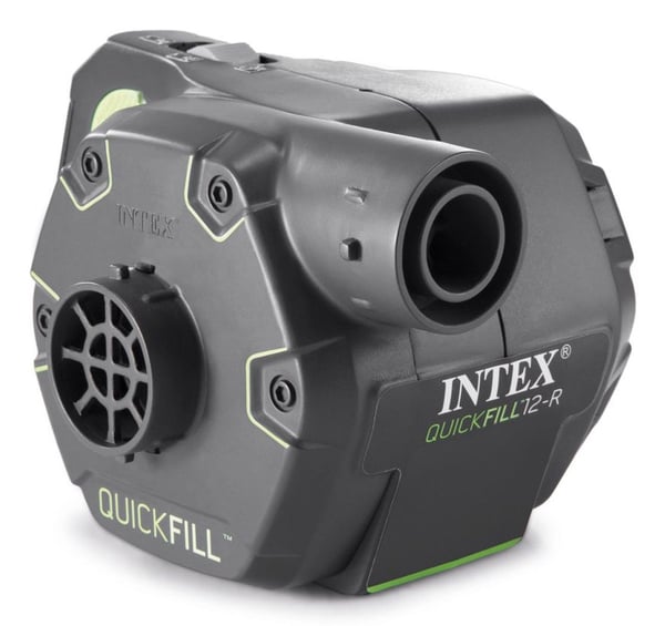 Intex 66642, Uppblåsbar utrustning, 650 l/min, Svart, Plast, Kina, Batteri