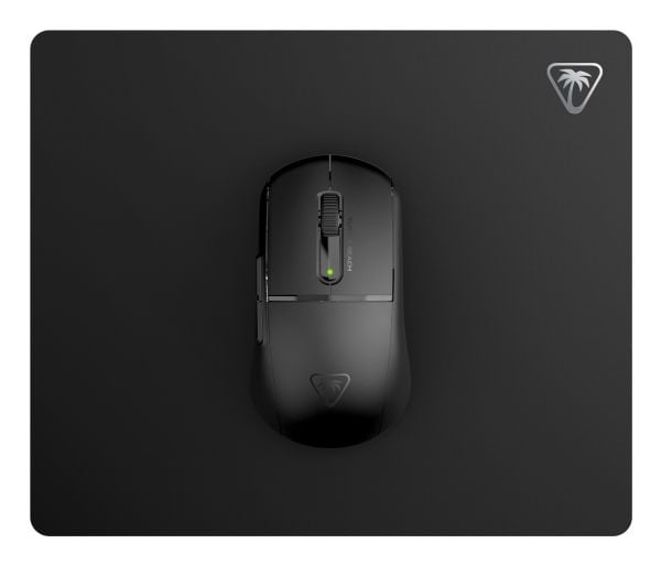 Turtle Beach Sense Core Mini, musta, Yksivärinen, Polyesteri, Kumi, Liukumaton pohja, Pelihiirimatto