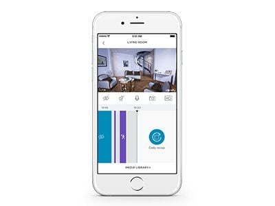 Somfy Sisäkamera - verkkovalvontakamera - sisätiloissa - väri (päivä ja yö) - 1080p - kiinteä polttoväli - ääni - langaton - Wi-Fi - DC 5 V