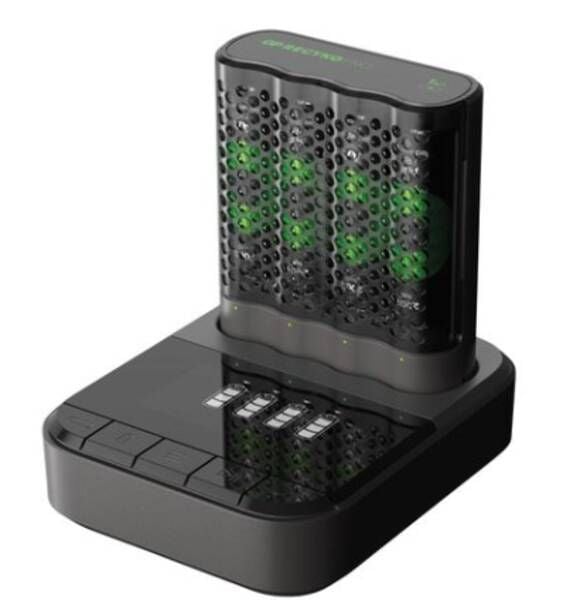 GP Batteries ReCyko+ 16.50.2261, AA, AAA, 4 stykker, Batterier medfølger
