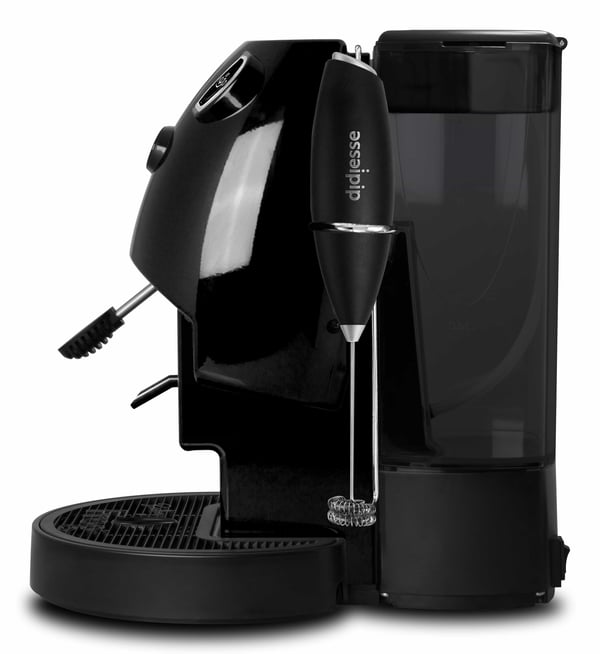 Didiesse New Baby Frog, Kapselmaskin, 1,3 l, Kaffekuddar, 650 W, Svart