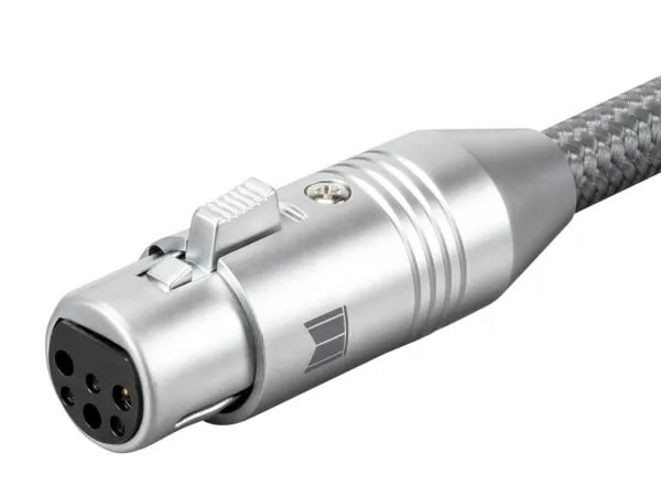 Monoprice 33838, XLR, Hankjønn, XLR, Hunkjønn, 2 m, Grå