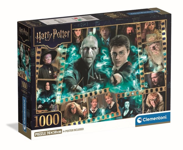 Clementoni puslespill HQC Harry Potter - 2, 1000 brikker