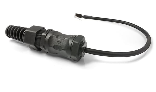 QuWireless QRJ45, 0,16 m, RJ-45, RJ-45, Sort